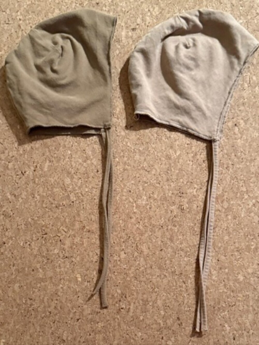 The Simple Folk Plant Dyed Neutral Brown Baby Bonnet Bundle 0-6 months